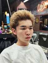 スリーセント 栄(3/cent)&nbsp;仏陀パーマ/ブッダパーマ/フェード/ブリーチ/スパイキーショート