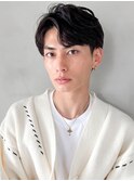 センターパートフェザーショート束感好感度◎清潔感◎大人