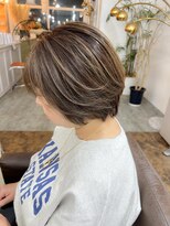 ナジック(749)&nbsp;白髪ぼかしハイライト☆