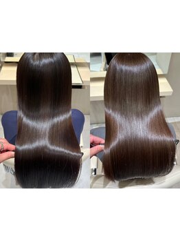 巻ける縮毛矯正☆カラーも同時OK!!丁寧なカウンセリングで理想の憧れスタイルを再現します◎