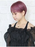 ショート＆ボブ専門サロン【BIRTH】ピンクベリーショート3