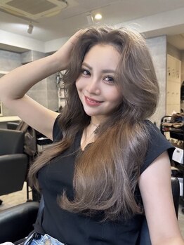 ベル(BEL)の写真/【ブリーチ×髪質改善】人気の韓国風レイヤーカット！再現性の高いカットで自宅でのケアやセットも簡単に♪