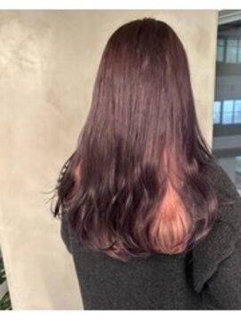 ガリカ シーム(Gallica/SEAM) 透明感ラベンダー×ピンクベージュ/インナーカラー