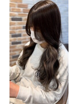 スペックホルダー(Spec Holder) 柔らかブラウンウェーブ