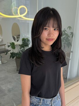 ウノヘアー(UNO HAIR) 顔まわりレイヤー/レイヤー/レイヤーカット/トリートメント