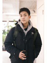 シンク(sync)&nbsp;メンズベリーショート×無造作パーマ