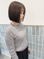 シェリエ(Chal Lier)&nbsp;マロンブラウンミニボブ