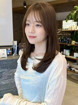 グランド(GRAND) ロングヘア20代30代40代レイヤー前髪なし前髪あり表参道【平島】