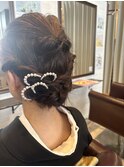 お呼ばれヘアスタイル