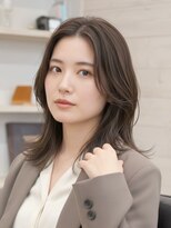 ミュージアム(MUSEUM)&nbsp;ミディアムヘア/グレージュ/透明感カラー