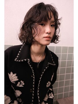 ニーム(nimes) ボブパーマ/黒髪パーマ/ドライパーマ