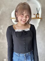 ウブ(Ubu) ラベンダーミルクティー×外ハネボブ