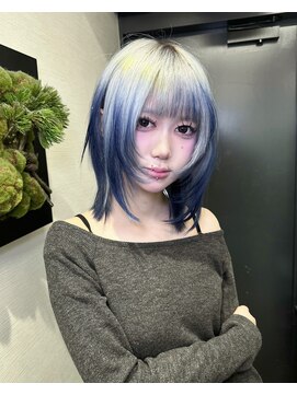 ヌル 原宿店(Null) ルーツカラー/ブリーチデザインカラー/ルーツカラー/レイヤー