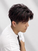 リバード(reverd)&nbsp;☆赤メッシュ＆ツイスパ☆
