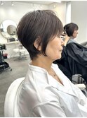 大人かわいいショートボブ