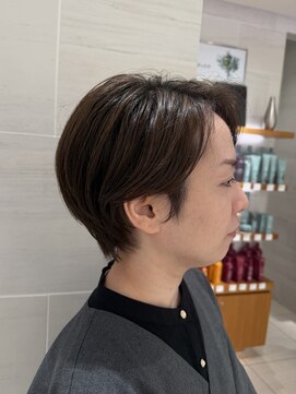 ピークアブー アヴェダ ギンザシックス(PEEK-A-BOO AVEDA GINZASIX) ハンサムショート/大人ショートヘア/透明感カラー/銀座