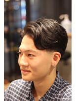 キングスマントーキョー 立川店(KINGSMAN TOKYO) リバースセンターパート/ニュアンスパーマ/ダウンバング/立川