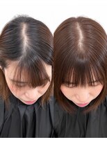 ラテトウキョウ(LATE tokyo)&nbsp;前髪割れる方必見！生え癖直しメニュー