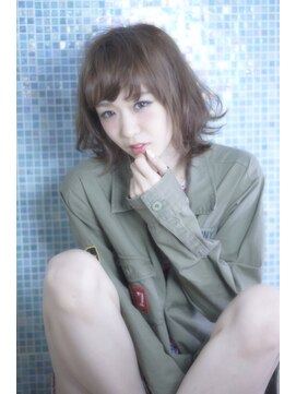 ベラ 自由が丘(BELLA) 【BELLA】柔らかくびれロブ＆Sカールパーマ♪