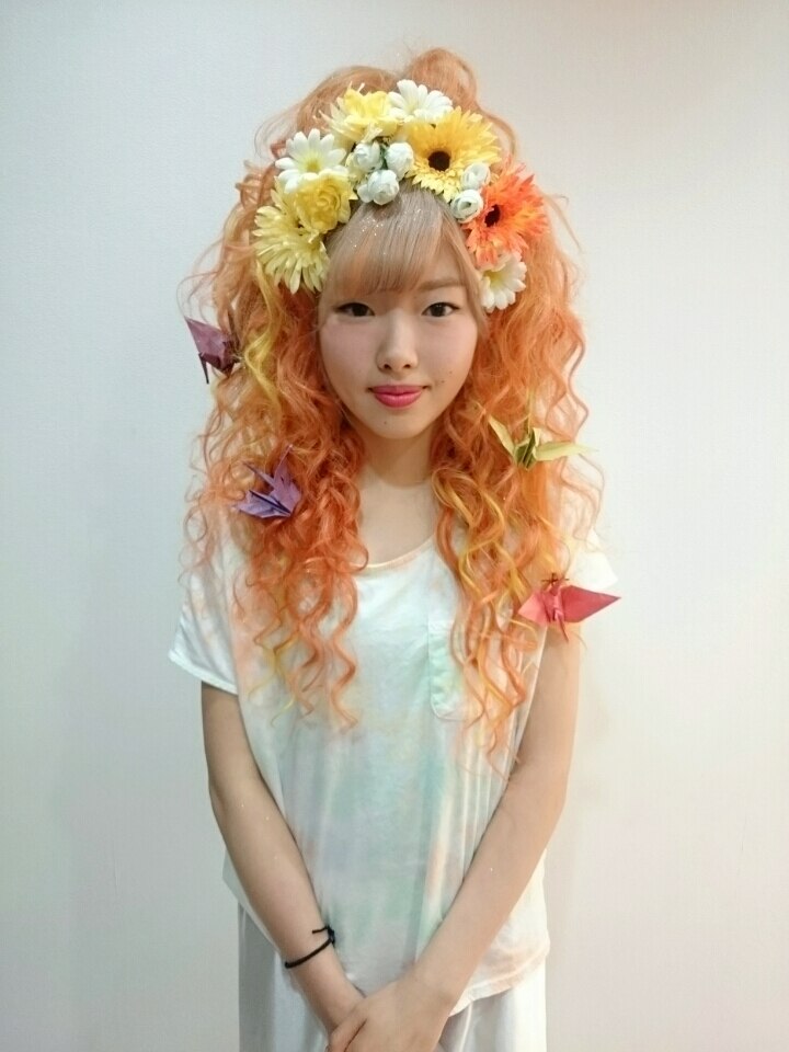 体育祭ヘアセット：L002890673｜ラチャウ(La.Ciau)のヘアスタイル