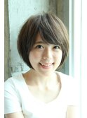 [人気のPazz.Passion./松永/尾道]骨格補正ショートボブ