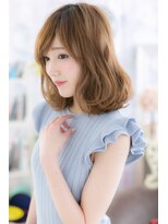 ミック ヘアアンドビューティー 大山店(miq  Hair&Beauty)&nbsp;女度高めの♪外ハネミックスカールミディa