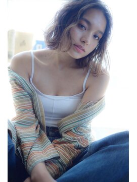 リアン(Lien) Lien☆かきあげバング×スリークボブ×ローライト　立川