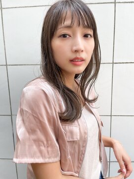 ソワリー 栄(THOiRY) THOiRY【女性らしい柔らかヘア】似合わせ小顔艶髪ゆる巻きロング