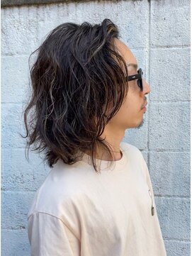 ミモザワークス(Mimosa Works) ロン毛スパイラルとハイライト