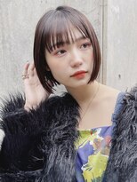 ピークアブー 原宿ハラカド(PEEK-A-BOO) ミニボブショートくせ毛多毛まとまるワンレン短め