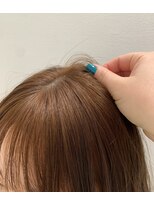 バズ(BUZZ) イエローベース×ブリーチなしオレンジベージュ