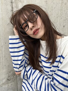 イオ ティラベント 鳳店(io tiravento) ナチュラル　顔まわりウルフ