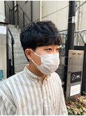 【上原啓介】韓国風束感マッシュ