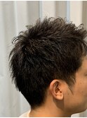 クセを生かしたショートスタイル