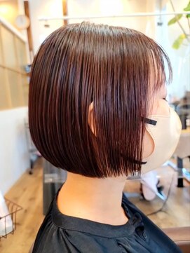 ヘアーズビースリー ポートサイド ミニボブxワンレンボブ　２０代３０代４０代５０代