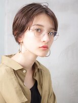 ケアリー 流山おおたかの森(Carelly)&nbsp;大人かわいい前髪セシルカットココアブラウンフリンジウェーブ