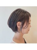 ナチュラルショート/白髪染め/白髪ぼかし/30代40代50代