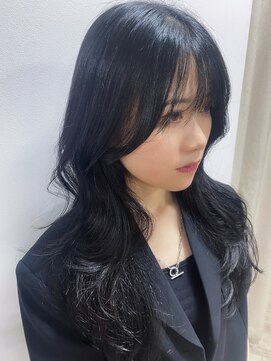 ラフェスタヘア 和歌山駅前店(Lafesta HAIR) ハッシュカット×ブルーブラック