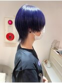 メンズウルフ☆ブルーパープル