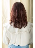 ベージュピンク大人かわいいエアリーミディZ上尾10代20代30代