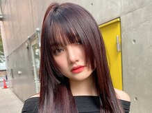 ★前髪のスタイリングに困らない★話題のクロスパーマで前髪の割れ目を解消します☆