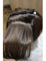 しもやま美容室 グレージュ/白髪ぼかし/美髪カラー/髪質改善トリートメント