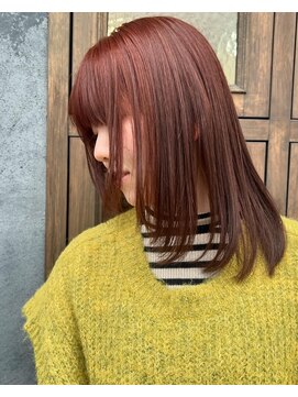 クララデアンシュシュ(Kurara de UN CHOU CHOU) ブラッドオレンジカラー