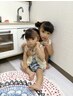【いつでも一緒に】親子ペアカット　☆大好評キッズルーム付き☆
