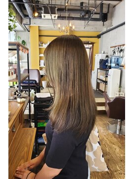 ラ リュエル(La Ruelle) 髪質改善カラー【髪質改善】