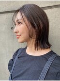 【BEAT  S】大人ボブ/シースルーバング/ブラウン/名古屋/栄/矢場