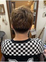 美容室 メザミー MESAMIES 爽やかソフトマッシュ韓流ナチュラル×ハイトーンブラウン