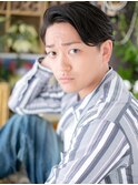 ■七三分けアップバングメンズショート101-2戸田公園30代40代