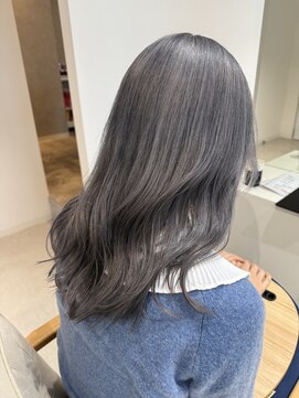 コト 福井大和田店(coto) グレー　シルバー　大和田　福井美容室