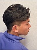 センターナチュラルパーマ